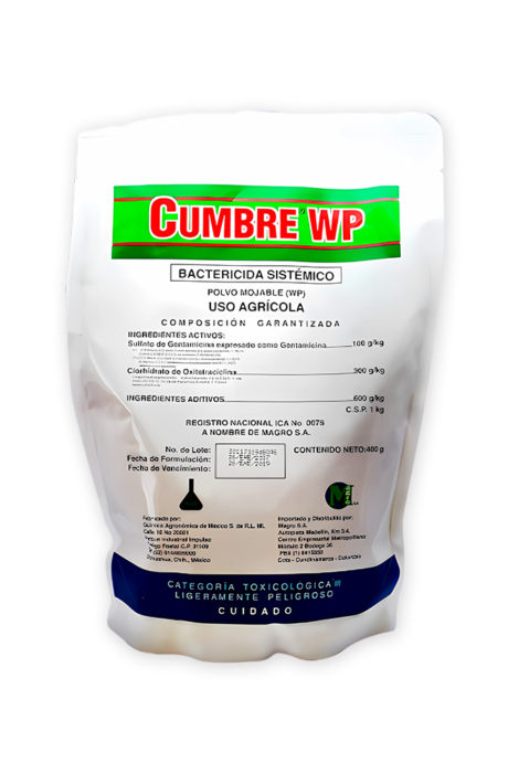 Cumbre WP: Fungicida Sistémico y de Contacto para el Control Integral de Enfermedades Fúngicas