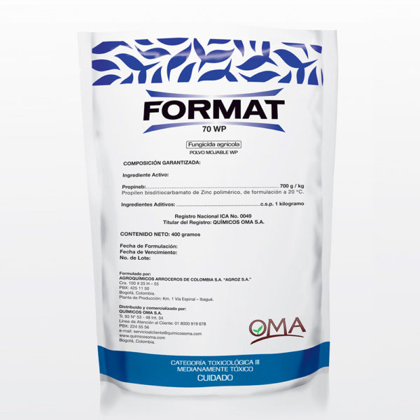 Format 70 WP: Fungicida Sistémico para el Control Integral de Enfermedades Fúngicas