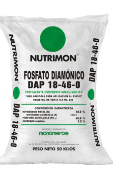 Fosfato Diamónico (DAP) - Fertilizante Fosfatado con Nitrógeno de Alta Disponibilidad