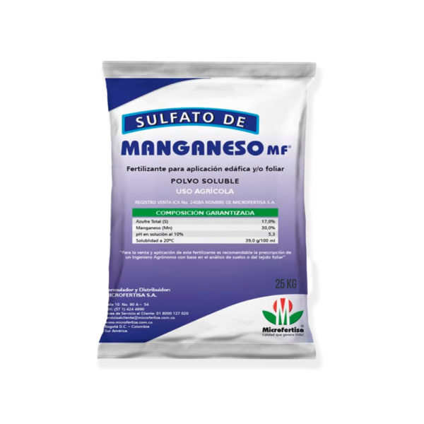 Sulfato de Manganeso